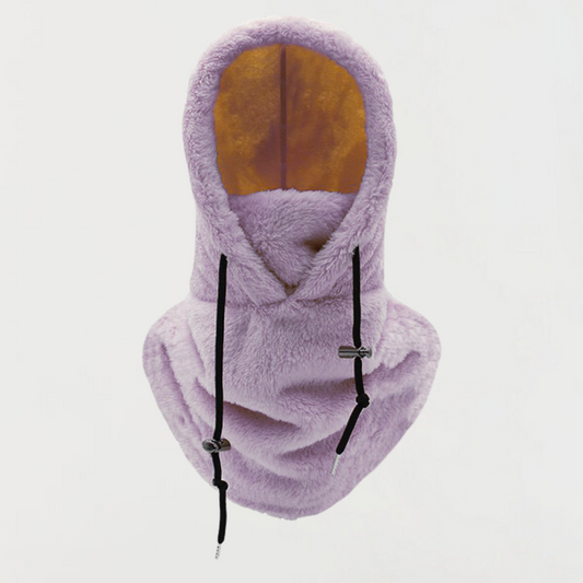 Chiara - Lilla Sherpa hood