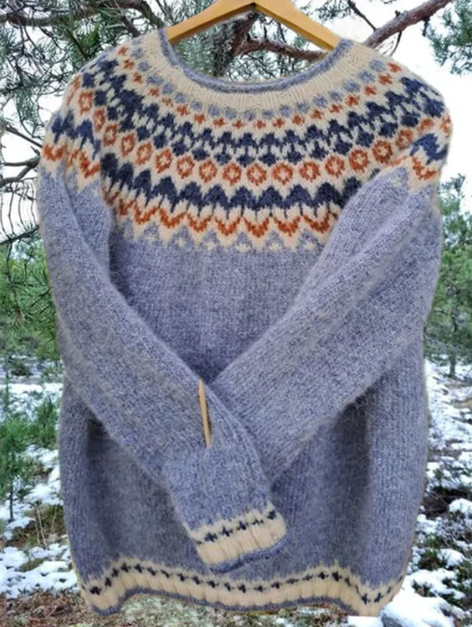 Barbara - Vintage Winter Sweater