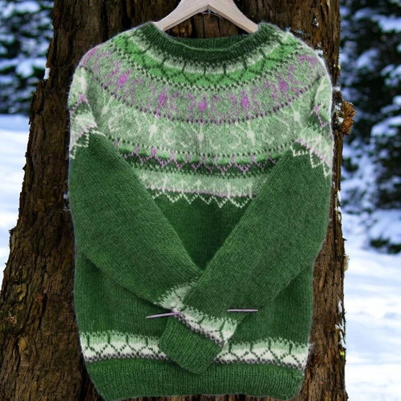 Foglia - Green Knitted Sweater