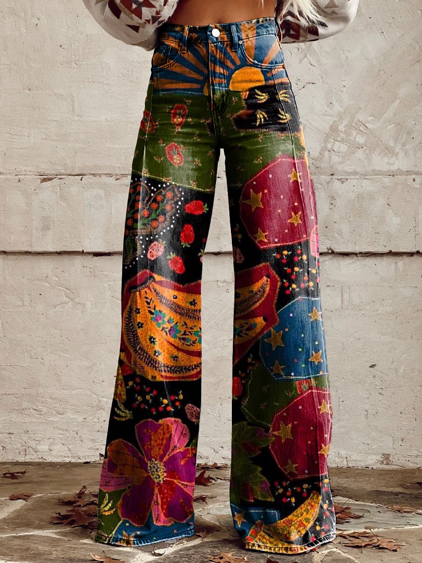Esmera - Boho Vintage Pants