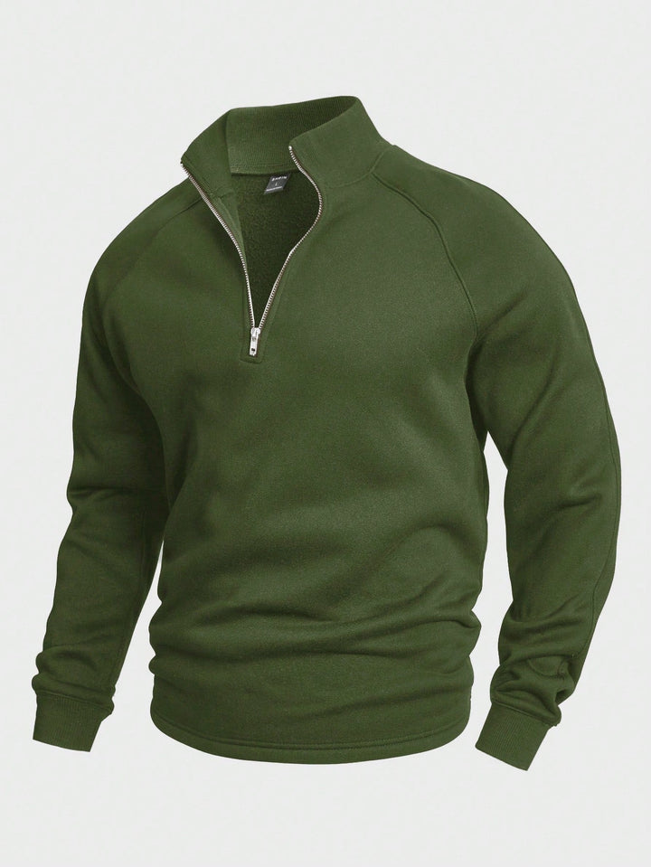 Custer - Premium Half-Zip Sweater