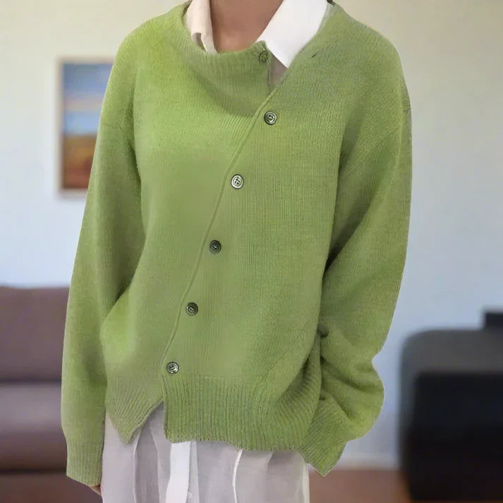 Amna - Asymmetric Cardigan
