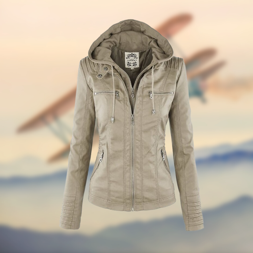 Costanza - The Vegan Leather Jacket - Bond Bristol