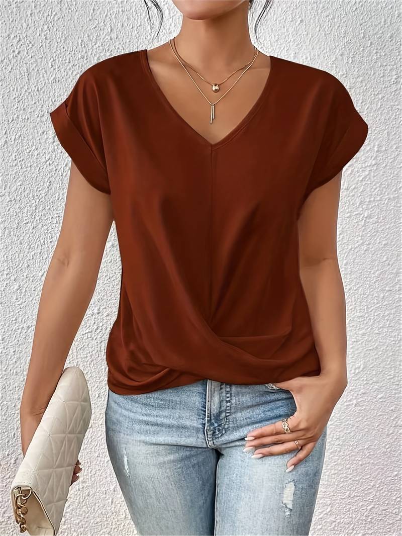 Emma™ | V-NECK TOP