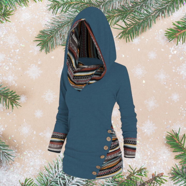 Alina - Casual Tribal Hoodie