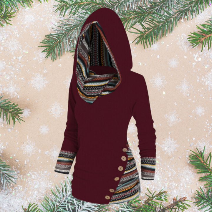 Alina - Casual Tribal Hoodie