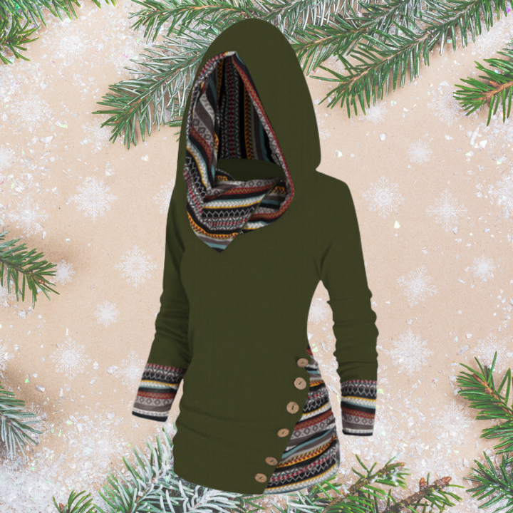 Alina - Casual Tribal Hoodie
