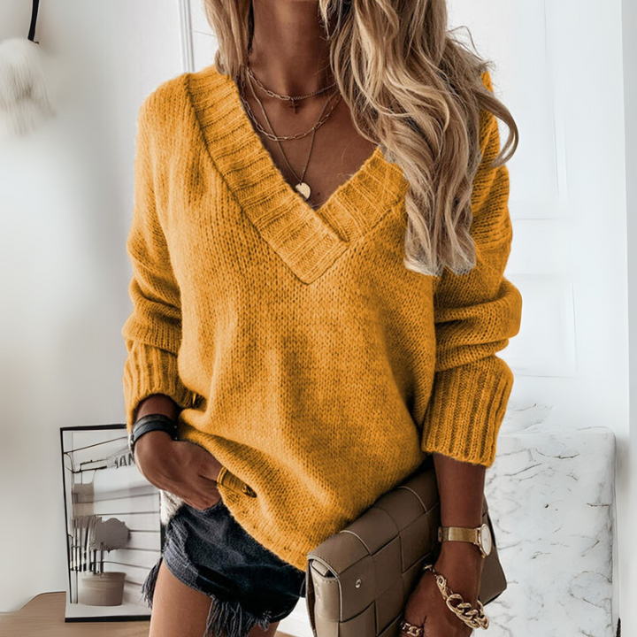 Edda - Relaxed and elegant full-length sweater