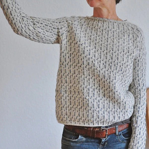 Amare - Textured Knit Pullover