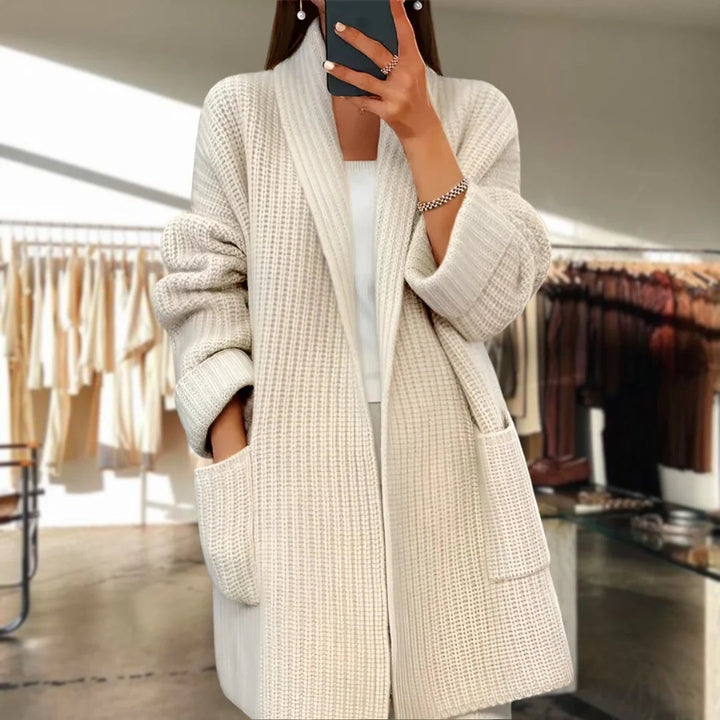Esmeralda - Oversized Knitted Cardigan - Bond Bristol