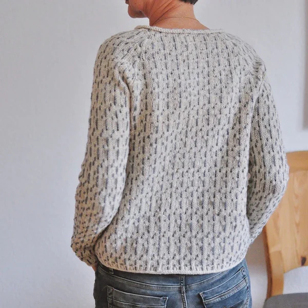 Amare - Textured Knit Pullover