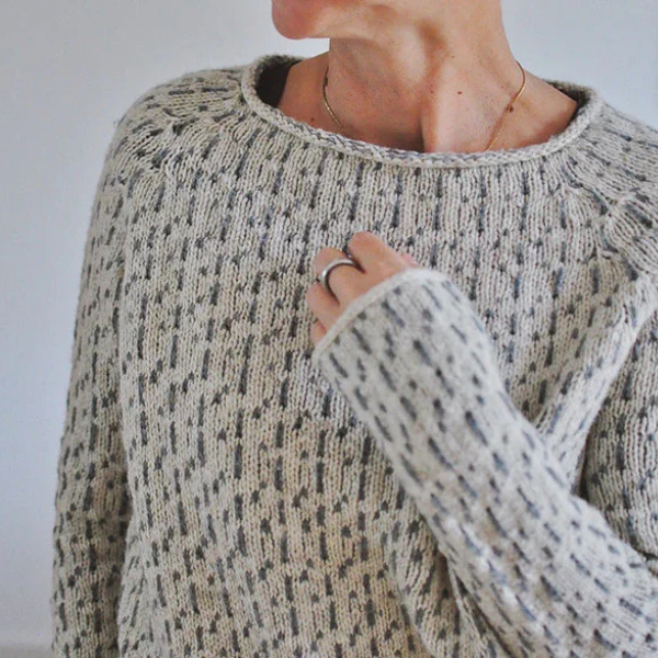 Amare - Textured Knit Pullover