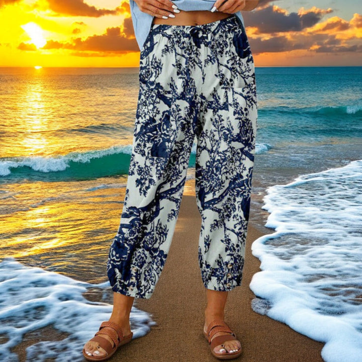 Zeit | Soft-line Blue trousers